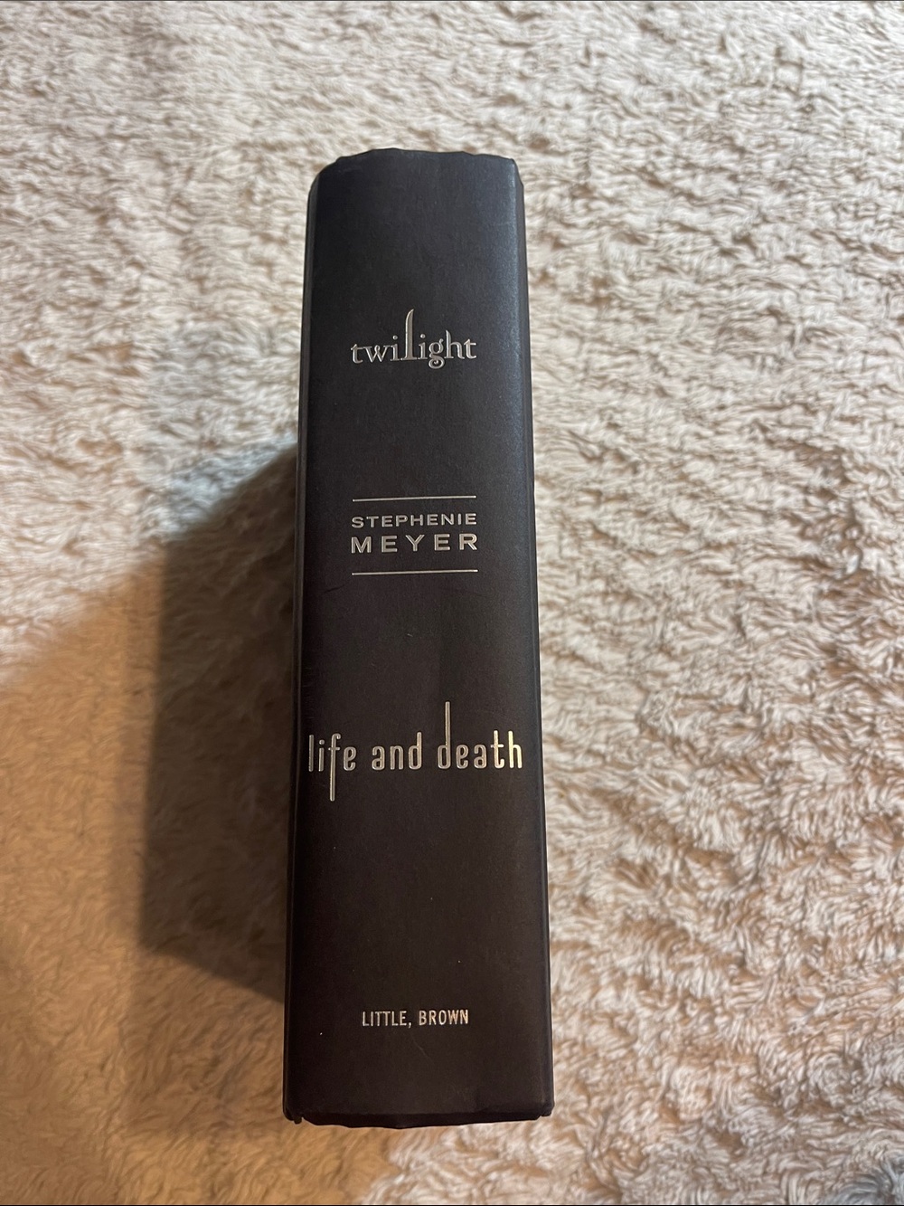 Twilight: Life and Death by Stephenie Meyer - Black Hardcover